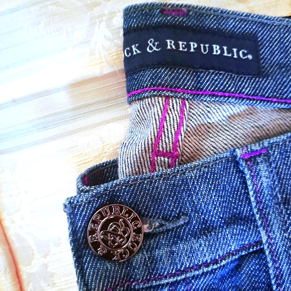 Rock & Republic Berlin Skinny Jeans Size 27 - Picture 7 of 9
